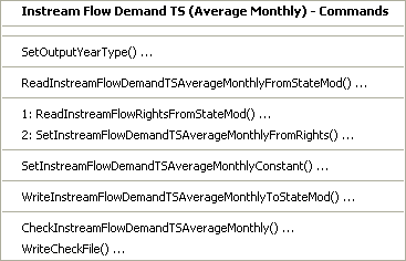 Menu_Commands_StateMod_InstreamFlowDemandTSAverageMonthly