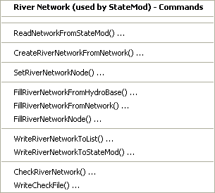 Menu_Commands_StateMod_RiverNetwork