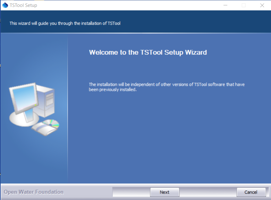 installer setup GUI