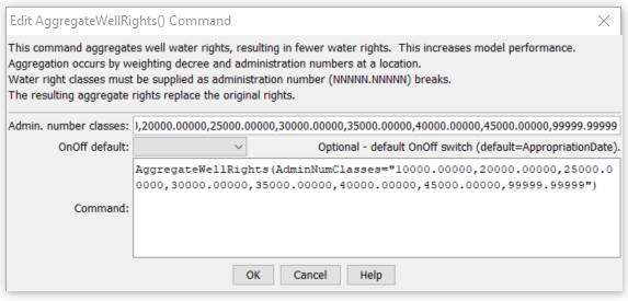 AggregateWellRights - CDSS / StateDMI