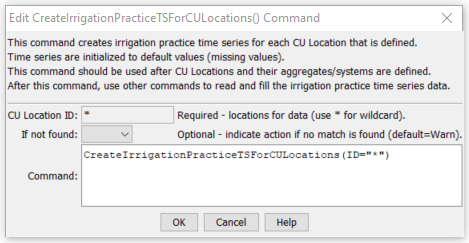 CreateIrrigationPracticeTSForCULocations - CDSS / StateDMI