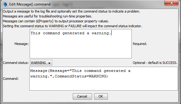 Message - CDSS / StateDMI