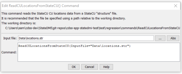 ReadCULocationsFromStateCU - CDSS / StateDMI