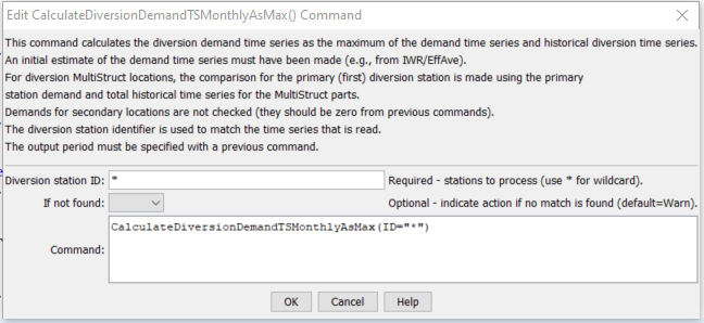 CalculateDiversionDemandTSMonthlyAsMax - CDSS / StateDMI