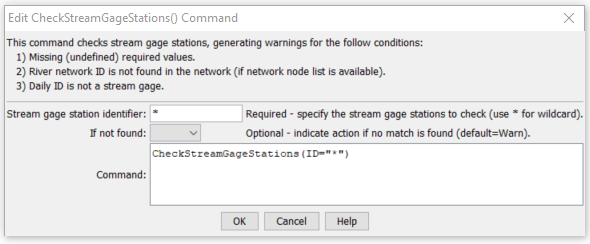 CheckStreamGageStations - CDSS / StateDMI