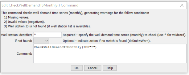 CheckWellDemandTSMonthly - CDSS / StateDMI