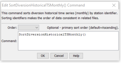 SortDiversionHistoricalTSMonthly - CDSS / StateDMI