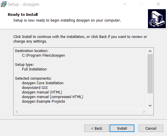 install Doxygen 6