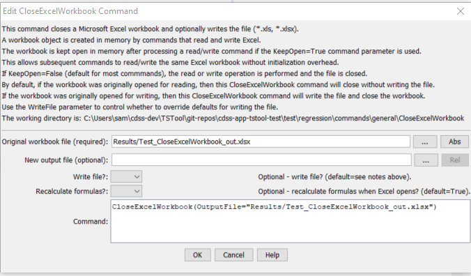 CloseExcelWorkbook