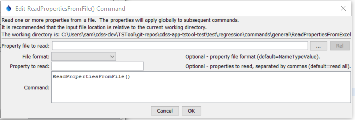 ReadPropertiesFromFile
