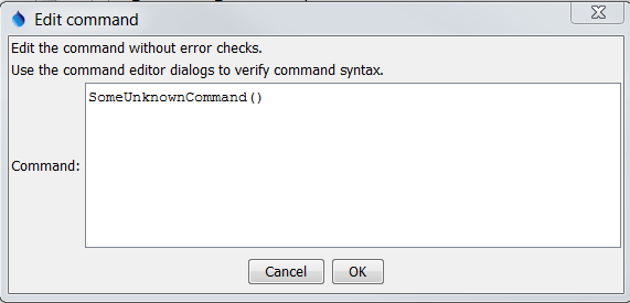 UnknownCommand