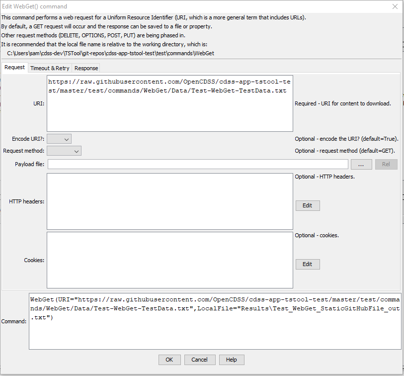 WebGet-Request