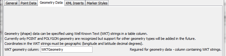 WriteTableToKml_Geometry