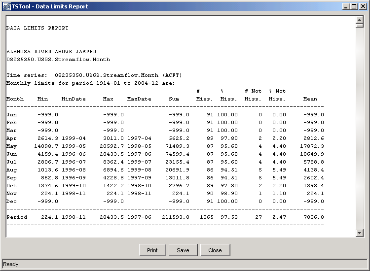 Menu_Tools_Report_DataLimits