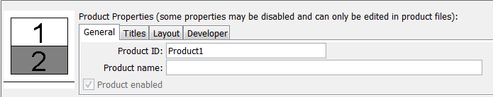 Example Product General Properties