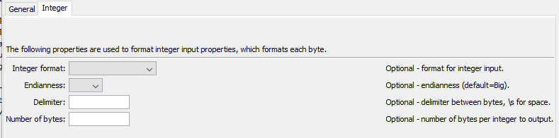 FormatStringProperty command editor for Integer parameters