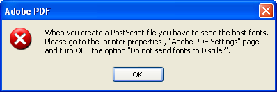 PrintTextFile Distiller Error