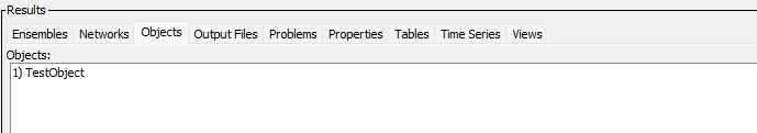 Results: Objects
