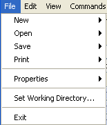 File Menu