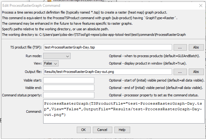ProcessRasterGraph - CDSS / TSTool