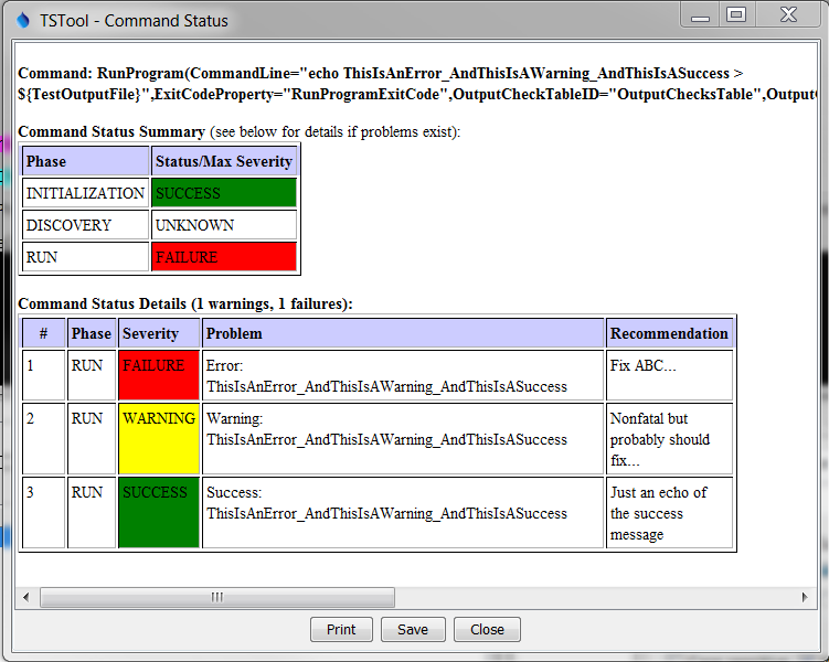 RunProgram - CDSS / TSTool